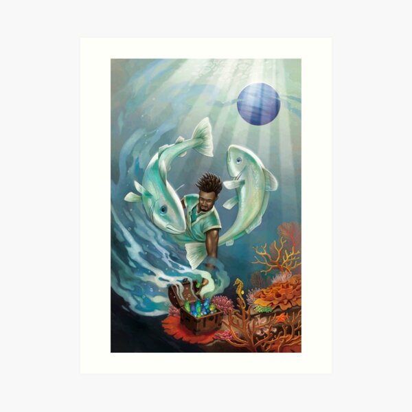 Pisces Art Print