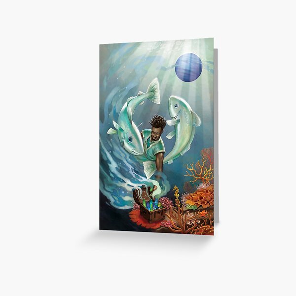 Pisces Greeting Card