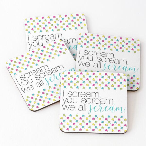 Item preview, Ice Cream (text) designed and sold by AimlessWorks.