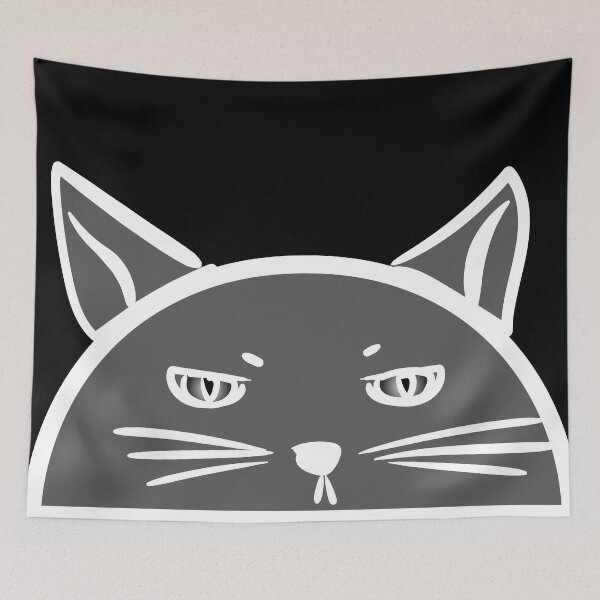 Item preview, Cute fat angry kitty designed and sold by Chino20.