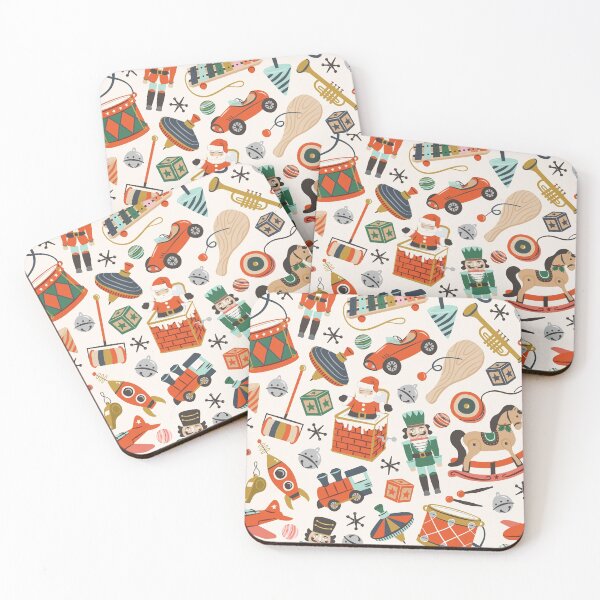 Item preview, Vintage Christmas Toys designed and sold by Allison Romero Design.