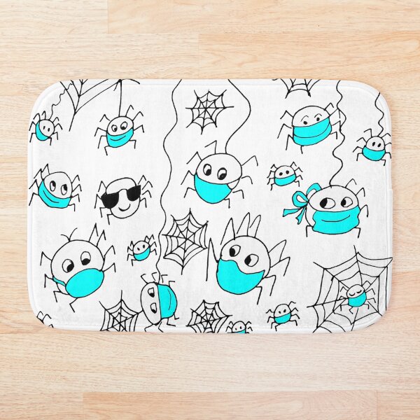 Item preview, Spiders Wearing Face Masks designed and sold by michellelegrand.