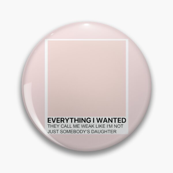 Item preview, Billie Eilish Everything I wanted Pantone  designed and sold by erinxswan.