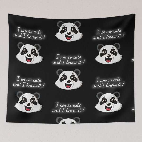 Item preview, Pandas are cute and they know it designed and sold by WildWoyages.