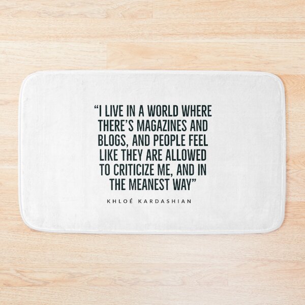 Item preview, khloé kardashian - KARDASHIAN - QUOTES - FUNNY  designed and sold by Tropical Blood.