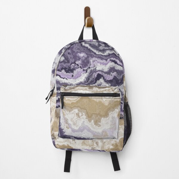 Item preview, Purple and ochre marble texture designed and sold by pattypattern.