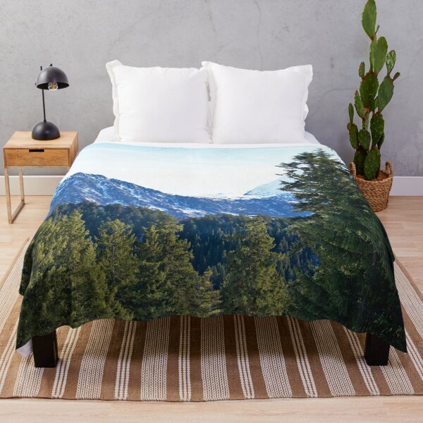 Item preview, French Snowy Mountain & Forest  designed and sold by onestep4ward.