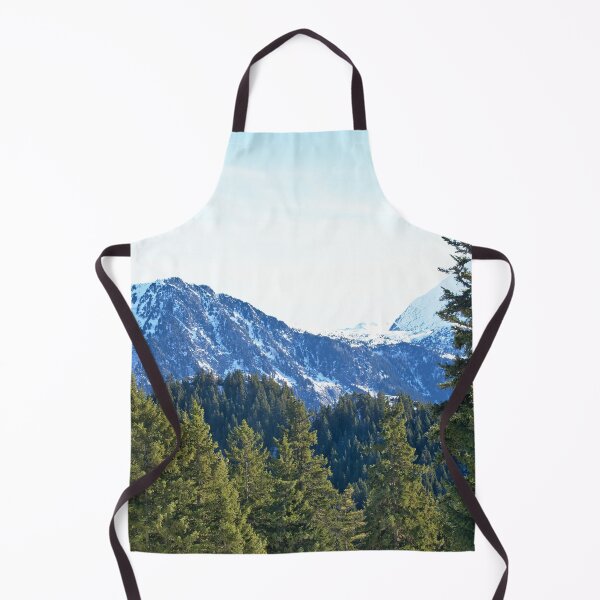 Item preview, French Snowy Mountain & Forest designed and sold by onestep4ward.