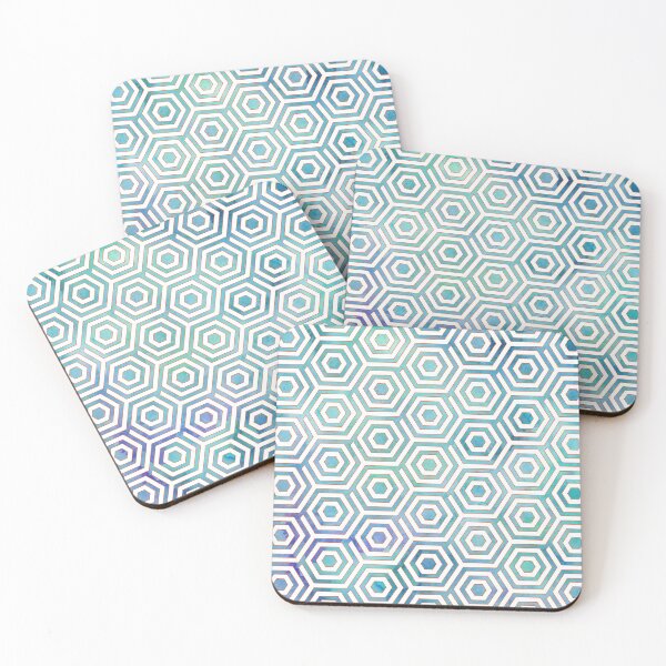 Item preview, Teal Honeycomb  designed and sold by RubaDubz.