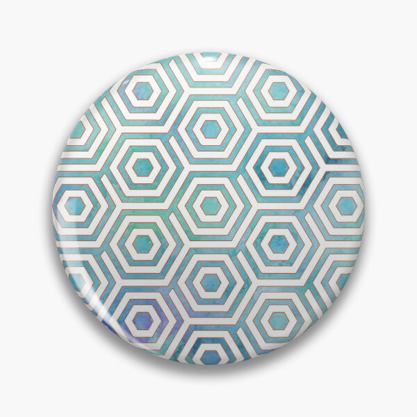 Item preview, Teal Honeycomb  designed and sold by RubaDubz.