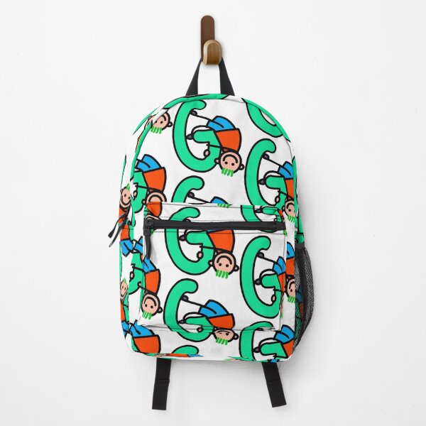 Item preview, Letter G for Boys alphabet Kids Colorful Cartoon Character designed and sold by funwithletters.