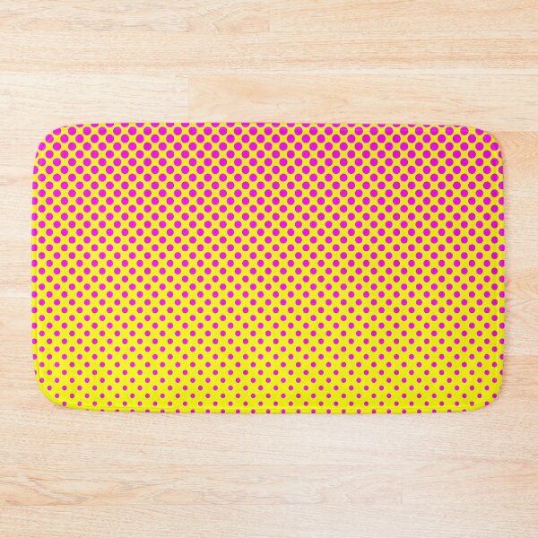 Item preview, Magenta Dots on Yellow  designed and sold by StupidHeadArt.