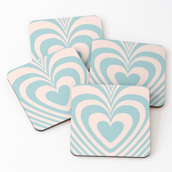 Item preview, Retro vintage 90s light blue heart designed and sold by Margje.