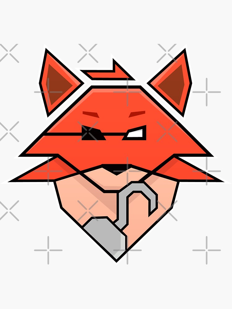 FNAF Foxy Fox - Game character cartoon' Sticker