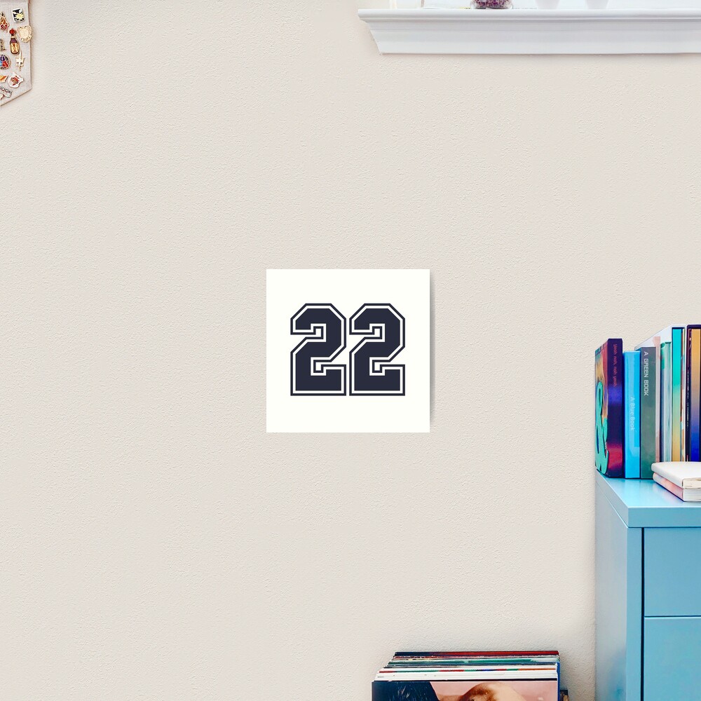 "22 Sports Number TwentyTwo" Art Print for Sale by HelloFromAja