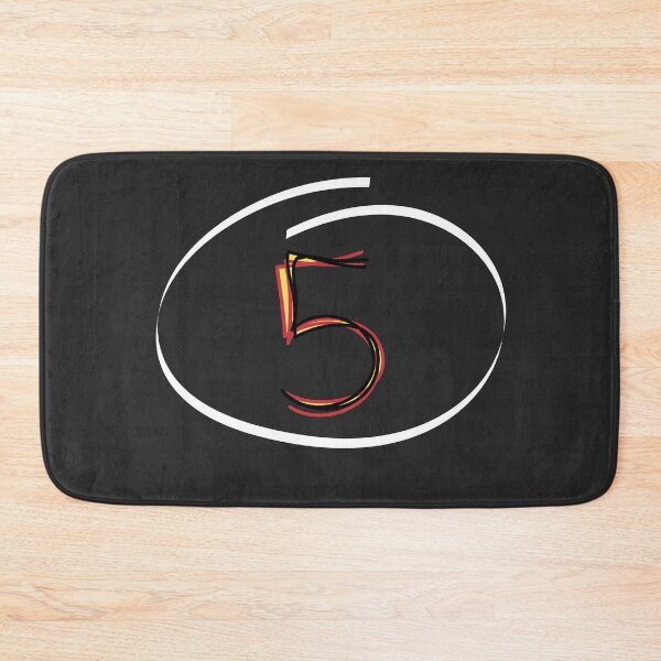 Item preview, Colorful number 5 birthday gift designed and sold by GBDesigner.
