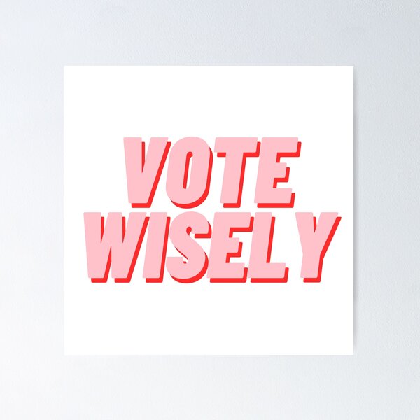 Item preview, Vote Wisely 2020 designed and sold by polishalpaca.