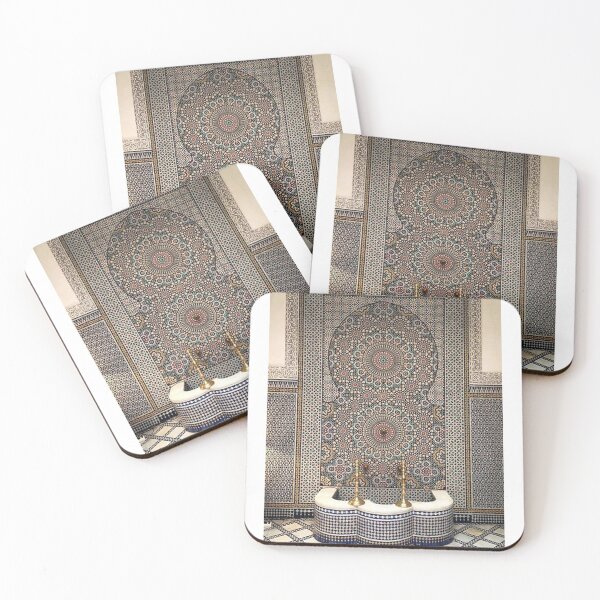 Item preview, zellige moroccan mosaic tilework, traditional moroccan art designed and sold by NoetherSym.