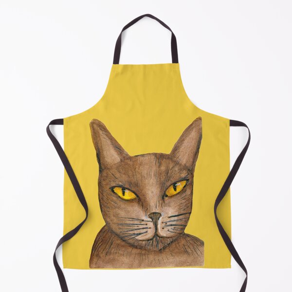 Item preview, brown cat designed and sold by lenaliluna.