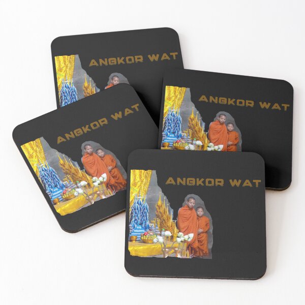 Item preview, Angkor Wat - Cambodia. Young monks. designed and sold by ThommyBLN.