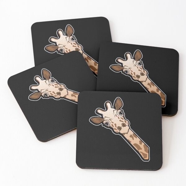 Item preview, Adorable giraffe face sneaking designed and sold by redshirtz.