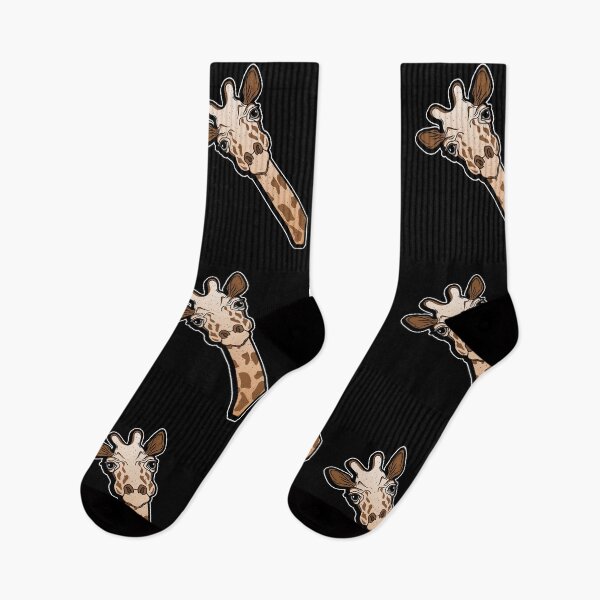 Item preview, Adorable giraffe face sneaking designed and sold by redshirtz.