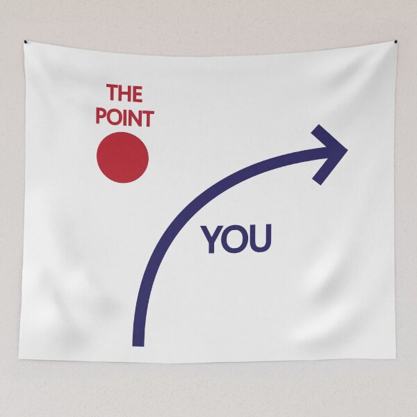 Item preview, You're Missing the Point designed and sold by SarcasticWords.