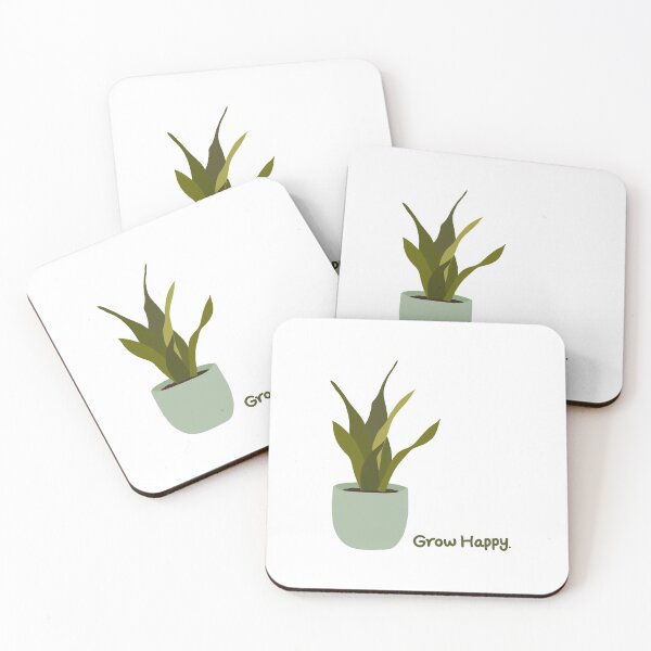 Item preview, grow happy - plant designed and sold by shirasticker.