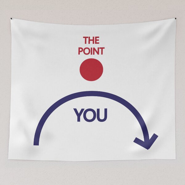 Item preview, You're Missing the Point (Version 2) designed and sold by SarcasticWords.