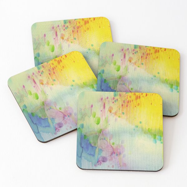 Item preview, Dotty watercolour and ink pattern designed and sold by peonyrosedesign.