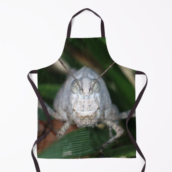 Item preview, White Grasshopper Face designed and sold by mark-bugs-org.