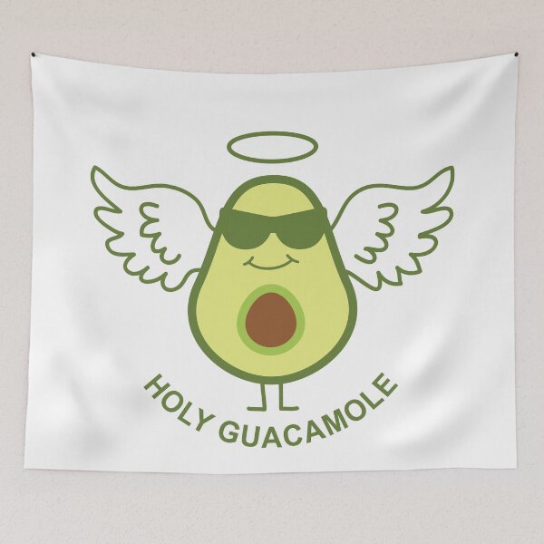 Item preview, Avocado Holy Guacamole, Funny Avocado Vegan Holy Guacamole designed and sold by Rizwandogar.