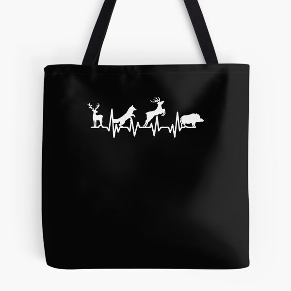 Item preview, Animal hunting heartbeat white designed and sold by redshirtz.