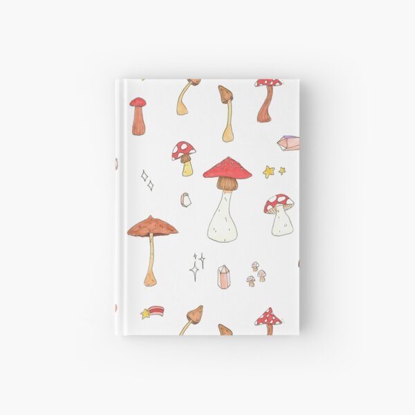 magic mushies Hardcover Journal