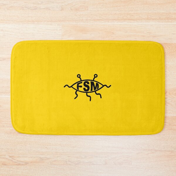 Item preview, Flying Spaghetti Monster Yellow designed and sold by Elsie Starkey.