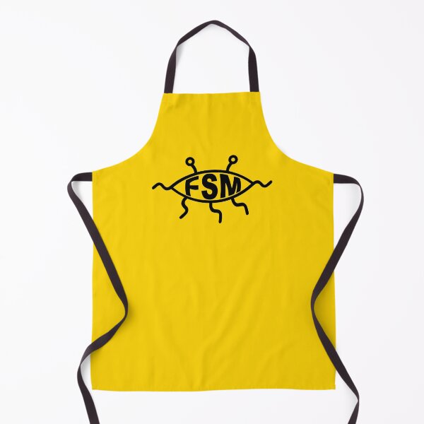 Item preview, Flying Spaghetti Monster Yellow designed and sold by Elsie Starkey.