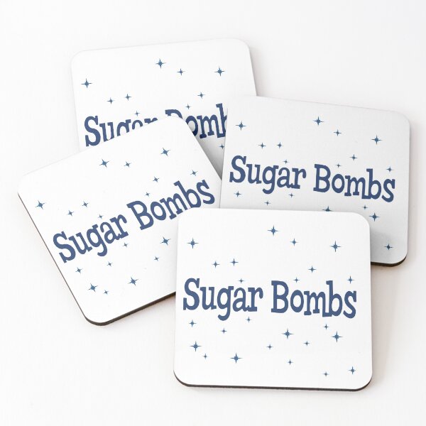 Item preview, Sugar Bombs Logo (Blue) designed and sold by Mercatus.