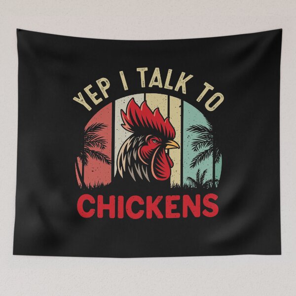 Item preview, Vintage Yep I Talk To Chickens Funny Chicken Farmer Gifts designed and sold by Best Designer.