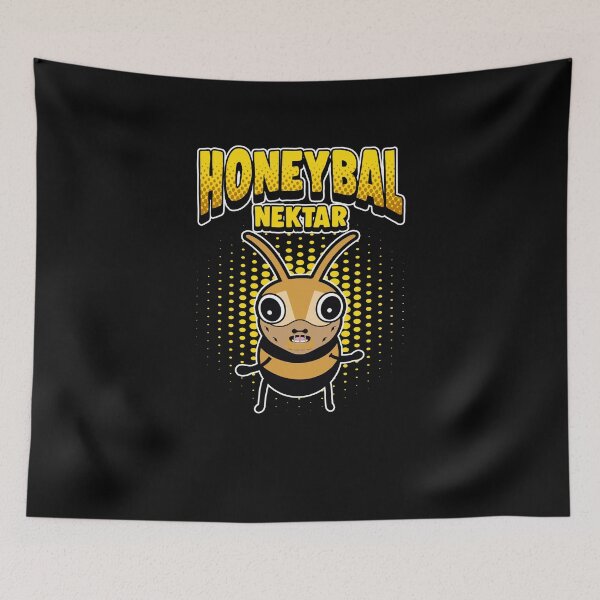 Item preview, Honeybee nectar yellow bee designed and sold by redshirtz.