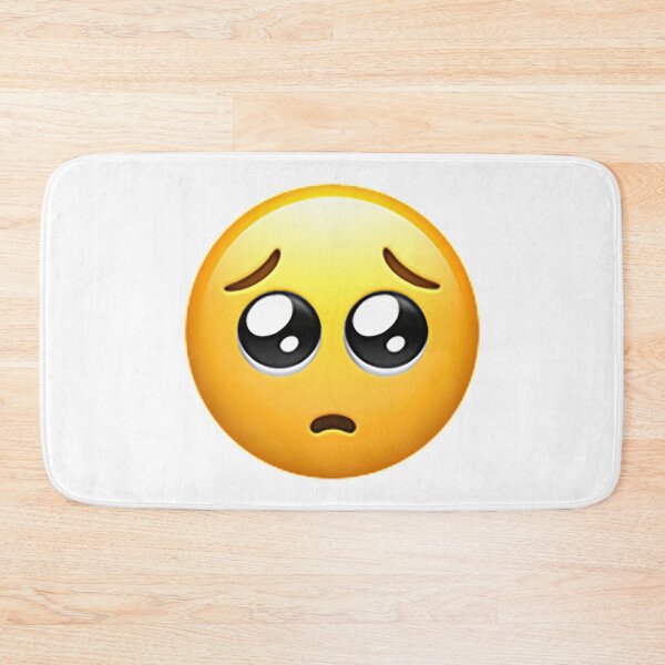 Item preview, Face With Pleading Eyes Emoji designed and sold by Emoji-Land.
