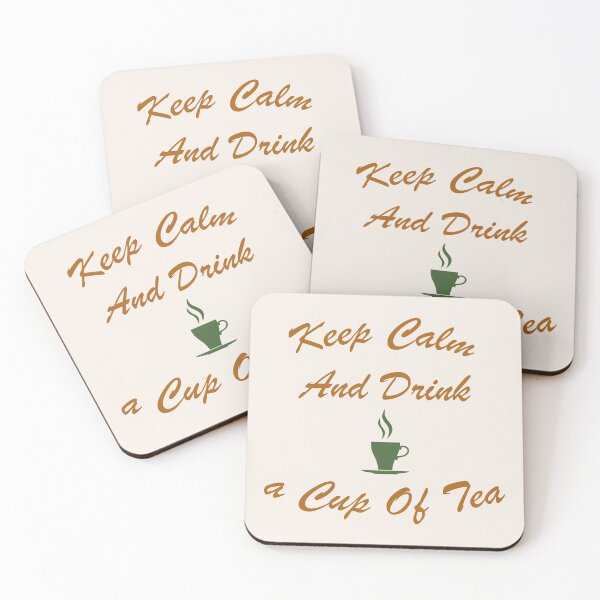 Item preview, keep calm and drink a cup of tea designed and sold by WilliamsGFX.