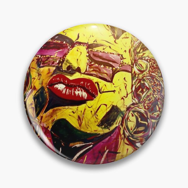 Item preview, Connie During Mardi Gras in Hair Rollers designed and sold by QuigleyArt.