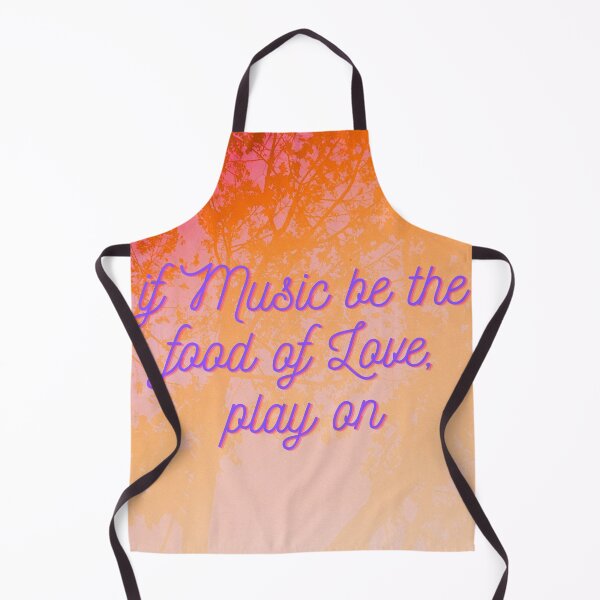 Item preview, 'if music be the food of love, play on' Twelfth Night Quote designed and sold by Celise21.