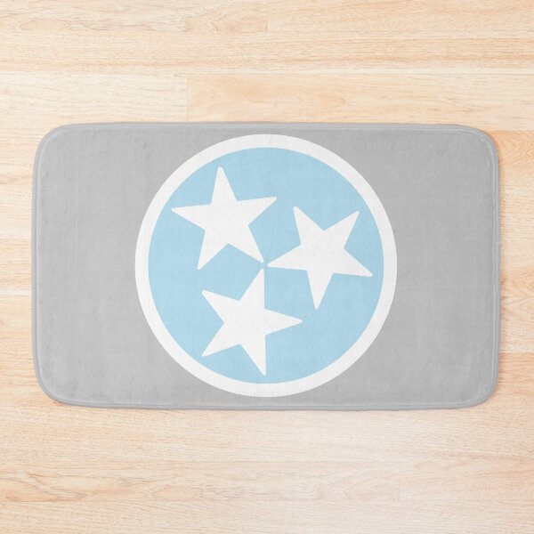 Item preview, Light Blue & White Tri-Star designed and sold by tennessee-carly.