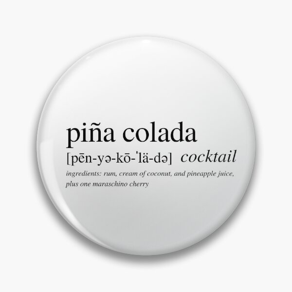 Item preview, Piña Colada cocktail designed and sold by ALushLifeManual.