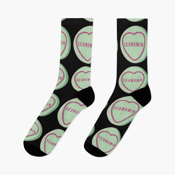 Item preview, STRAY KIDS Seungmin LOVE HEARTS Pastel Green Cute designed and sold by SugarSaint.