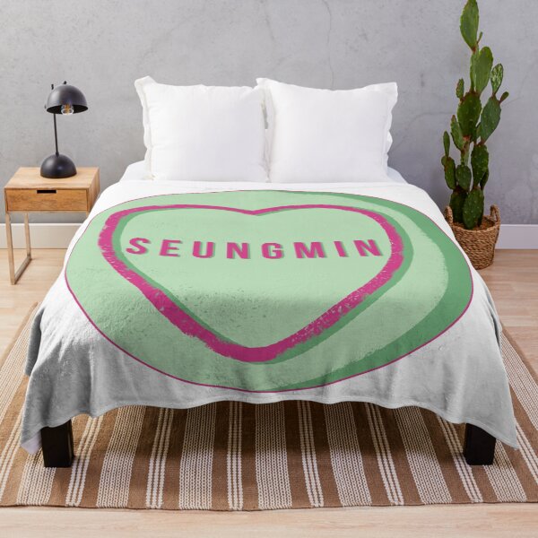 Item preview, STRAY KIDS Seungmin LOVE HEARTS Pastel Green Cute designed and sold by SugarSaint.