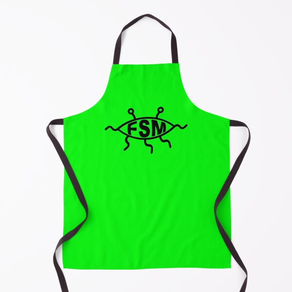 Item preview, Flying Spaghetti Monster Green designed and sold by Elsie Starkey.