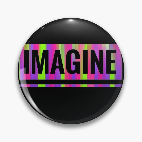 Item preview,  Imagine Vibrant Motivational Text  designed and sold by aDlij.