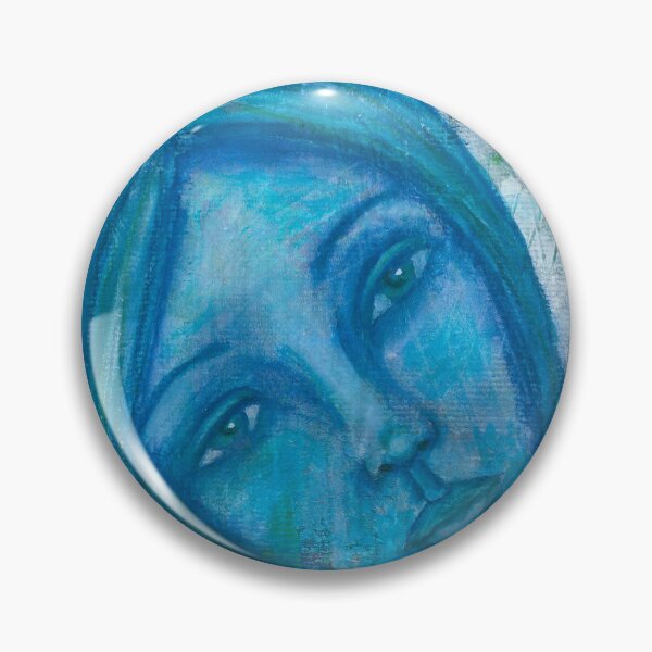 Item preview, Lady in blue designed and sold by lenaliluna.